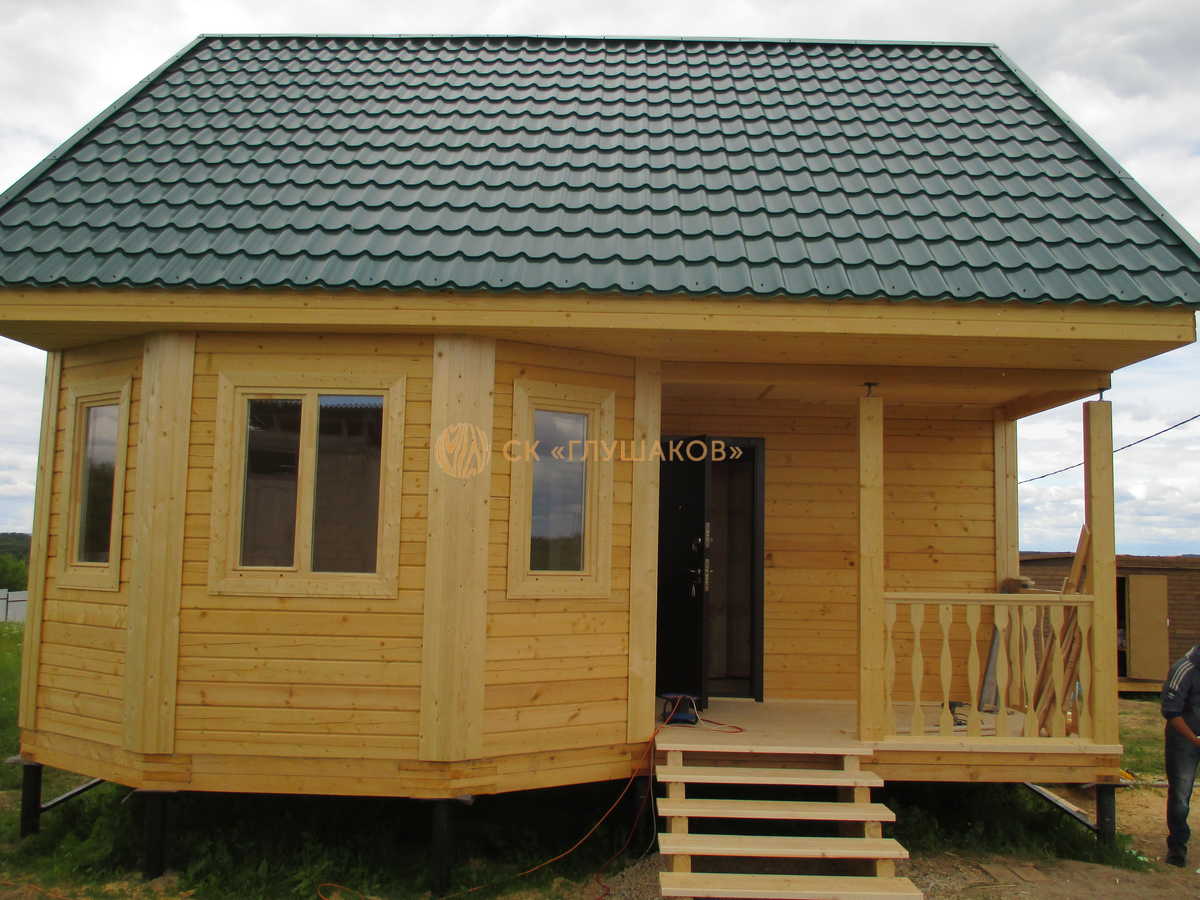 Как построить простой дом, дачу из бруса за тысяч рублей? Пошаговая инструкция